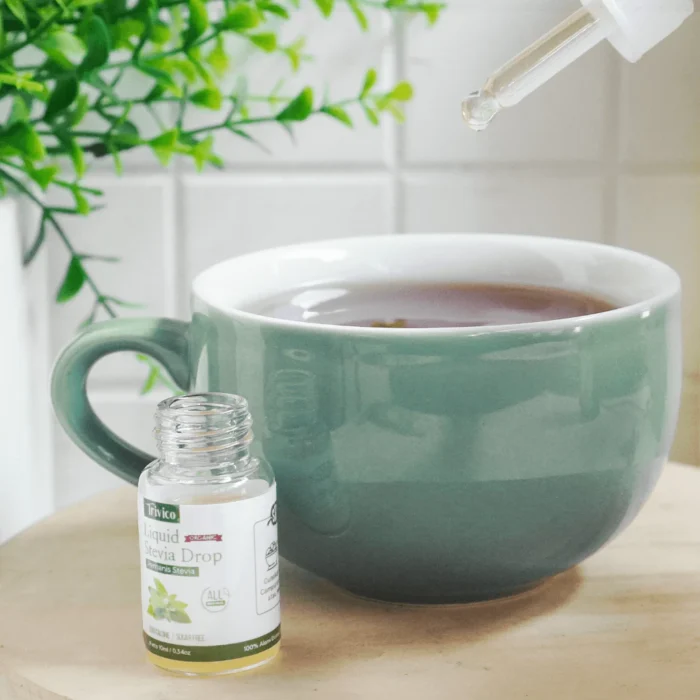 TRIVICO Liquid Stevia - Pemanis 0 Kalori Alami, Ekstrak Daun Stevia 98% - Image 5
