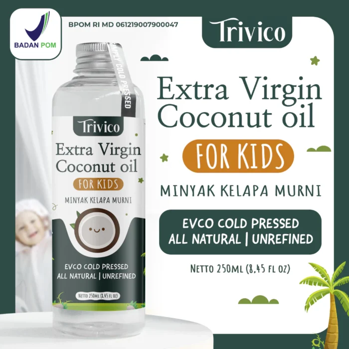 TRIVICO Minyak VCO Extra Virgin Untuk MPASI Anak & Bayi - USDA Organik - Image 2