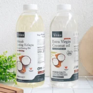 TRIVICO Paket Hemat 2 Minyak Kelapa Extra Virgin Coconut Oil & Minyak Goreng 1 Liter - Image 3