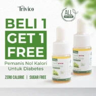 Trivico Paket Stevia Cair Isi 2 pcs - Pemanis Nol Kalori Alami